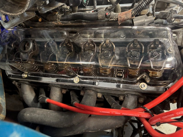 Clear Polycarbonate SBF Valve Covers
