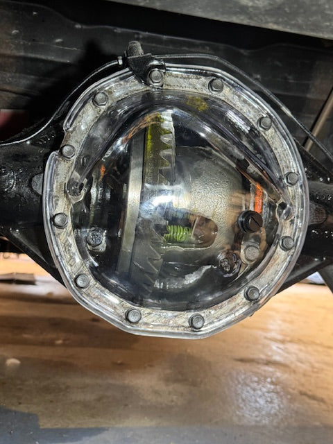 Clear Polycarbonate GM 12-Bolt Car Differential Cover