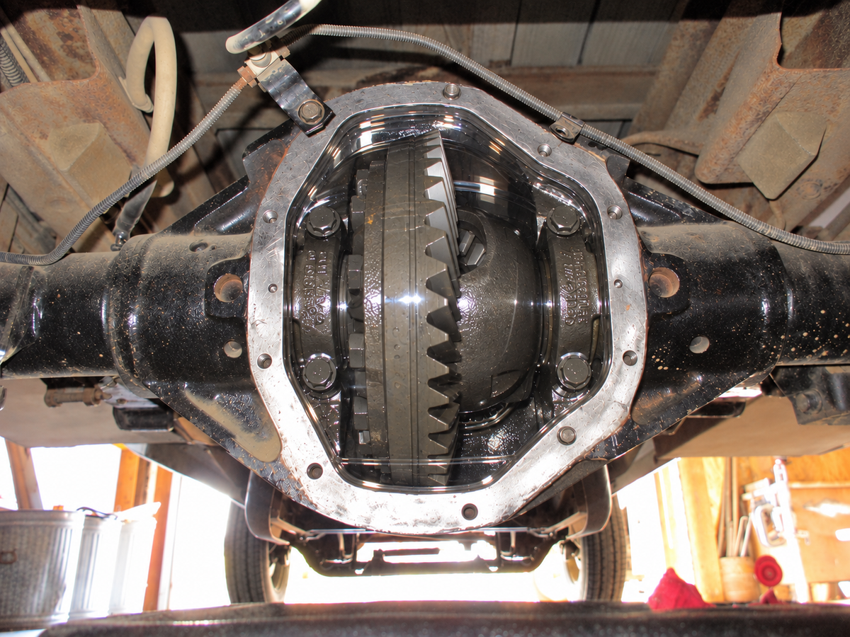 Clear Polycarbonate Dana 80 Differential Cover